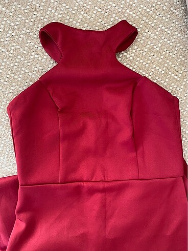 Bordo elbise
