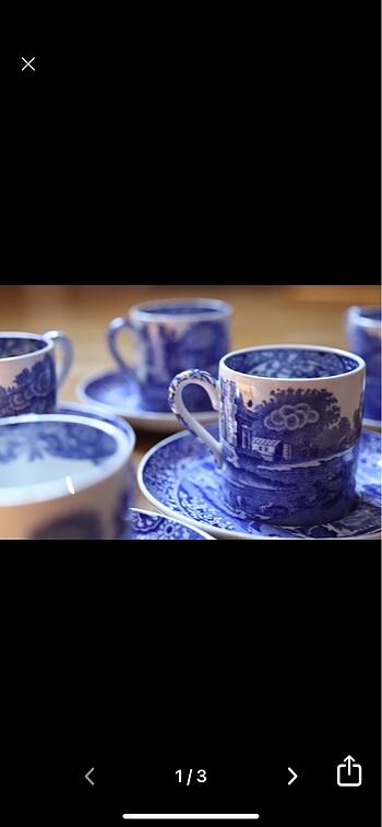 Spode türk kahvesi fincanı
