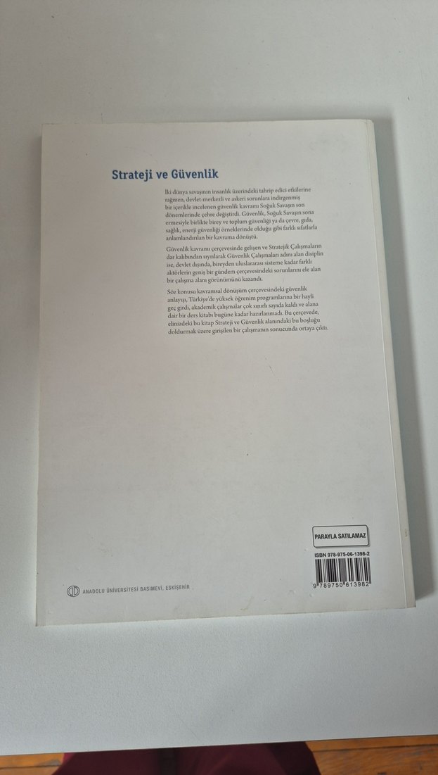 Strateji ve Güvenlik Kitabı - Görsel 3