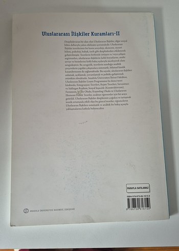 Uluslararası İlişkiler Kuramları-II Kitabı - Görsel 3