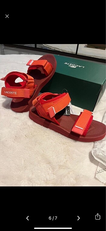 Lacoste kadın sandalet - Görsel 6