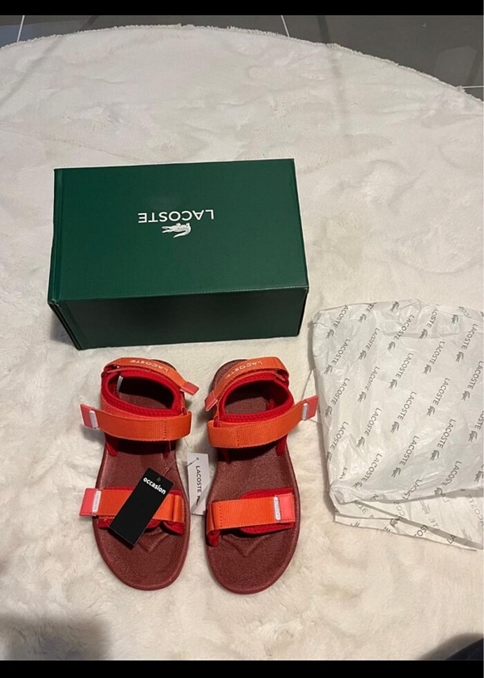 Lacoste kadın sandalet - Görsel 3