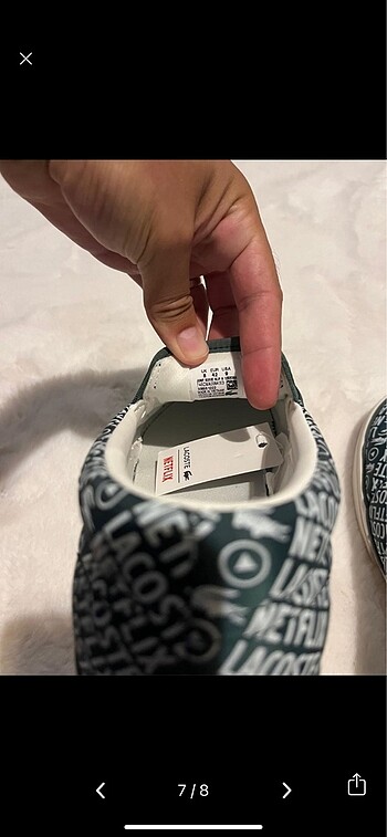 Lacoste erkek ayakkabı - Görsel 7
