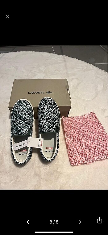 Lacoste erkek ayakkabı - Görsel 8