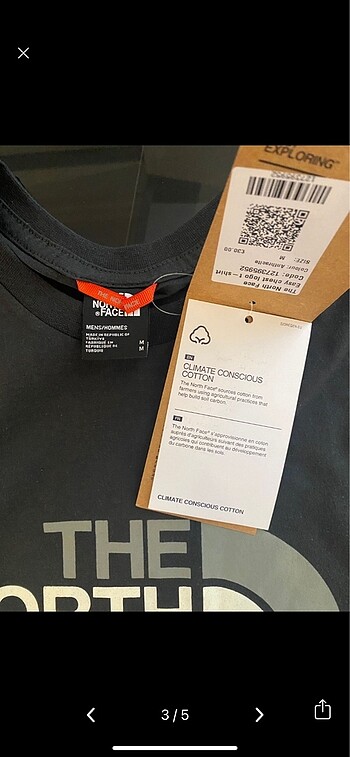 m Beden The north face tşört