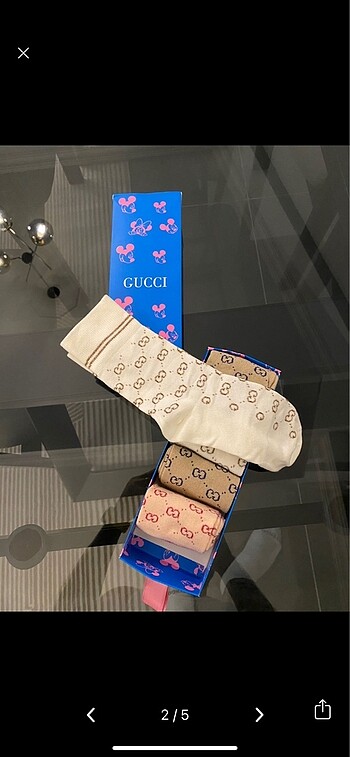 Gucci Gucci kadın çorap