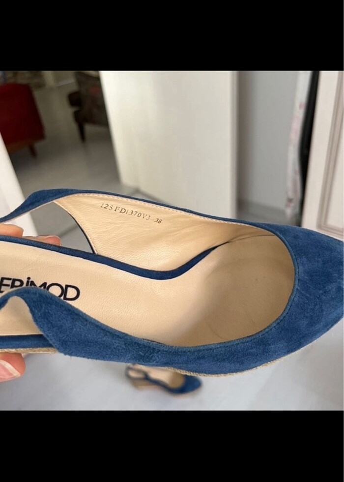 Derimod dolgu topuk - Görsel 4