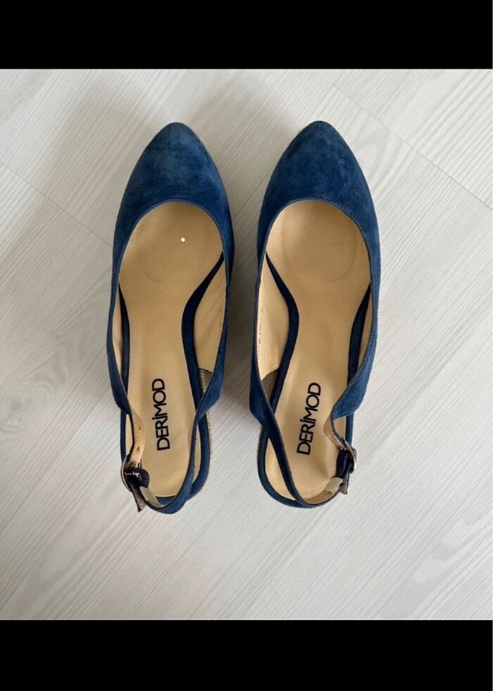 Derimod dolgu topuk - Görsel 3