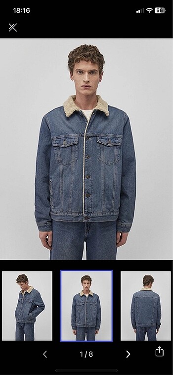 Mavi jeans kot ceket
