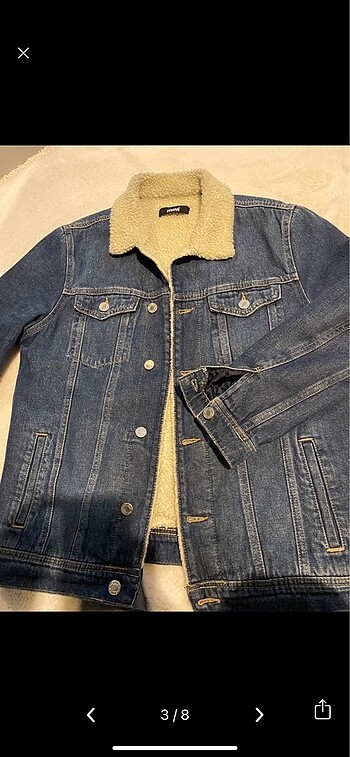 m Beden mavi Renk Mavi jeans kot ceket
