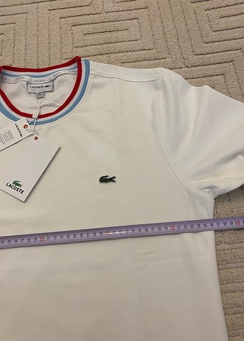 Lacoste Erkek Beyaz Pamuklu Sweatshirt - Görsel 6