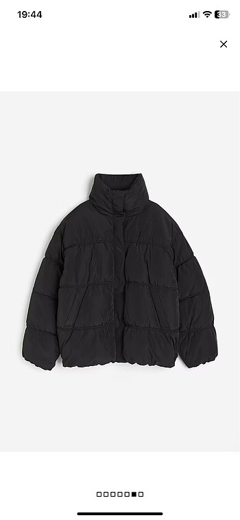 xl Beden siyah Renk H&M mont