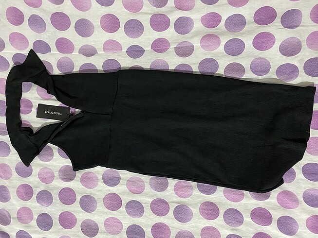 Trendyol & Milla Polo yaka mini elbise