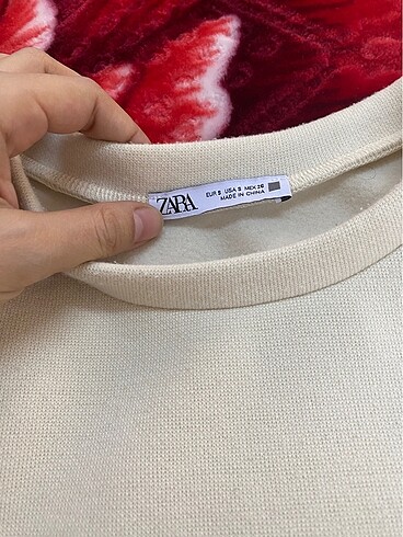 s Beden ten rengi Renk Zara sweat