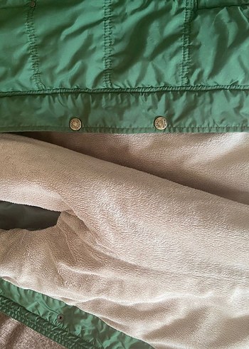 lc Waikiki çocuk yeşil mont - Görsel 13