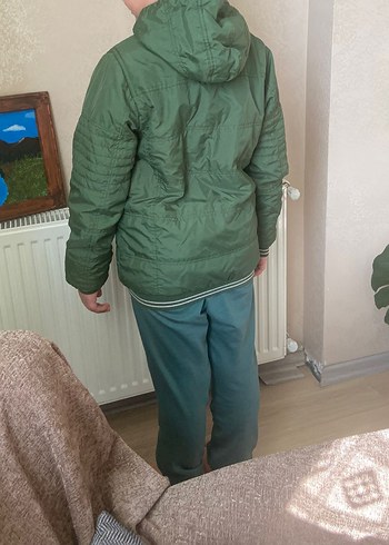 lc Waikiki çocuk yeşil mont - Görsel 2