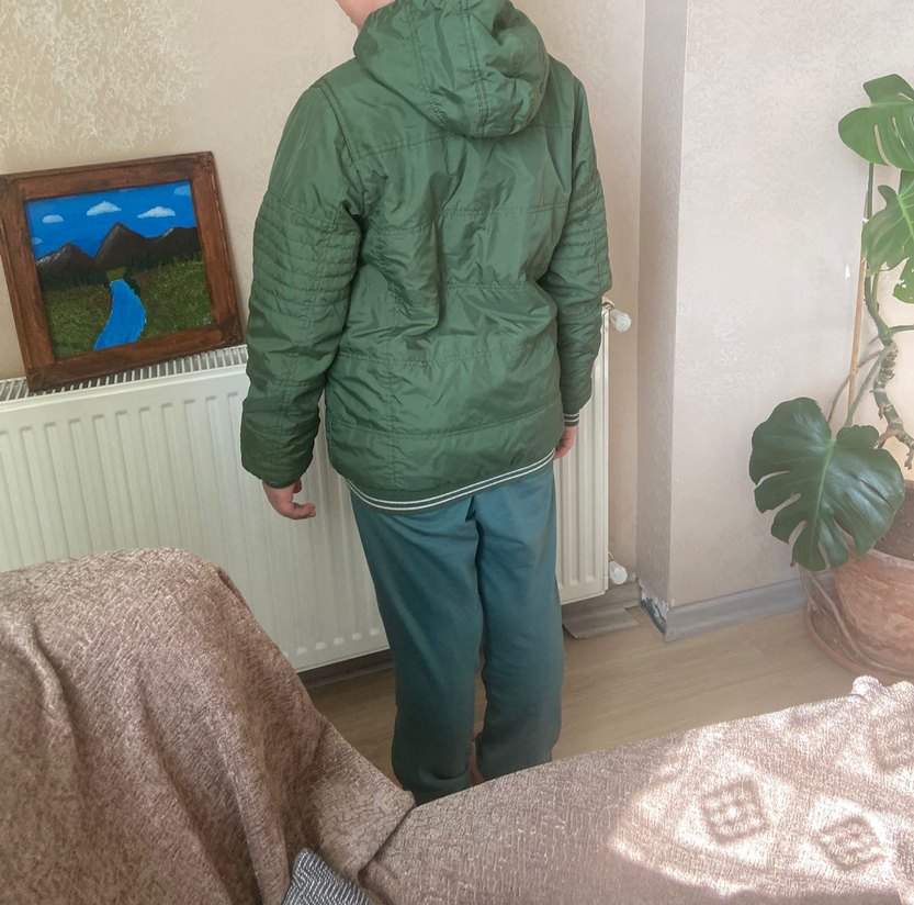 lc Waikiki çocuk yeşil mont - Görsel 2