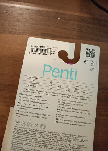 Penti 40 Denye Mini Pamuklu Çorap Çift Set - Görsel 4
