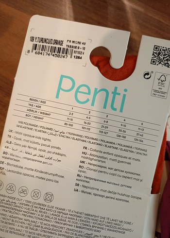 Penti 40 Denye Mini Pamuklu Çorap Çift Set - Görsel 5