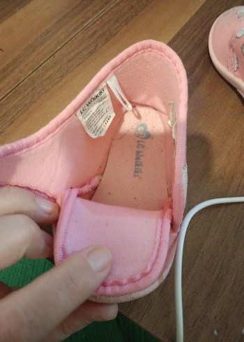 Kız Çocuk Pembe Unicorn Baskılı Ev Terliği - Görsel 5