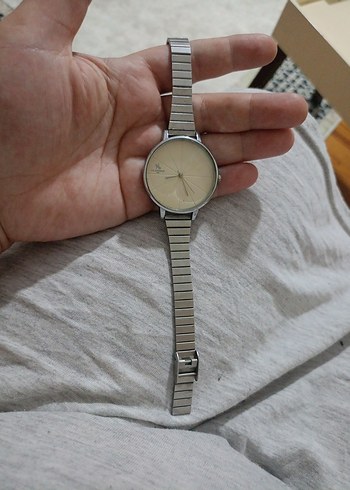 Minimalist Kadın Gri Saat