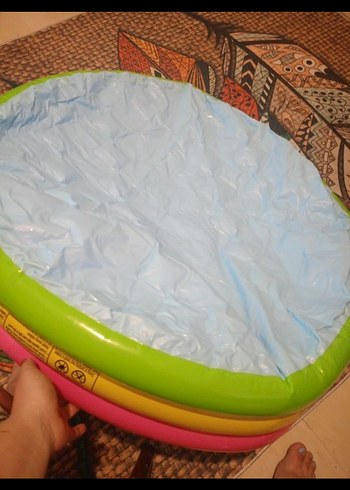 Çok Renkli Şişme Çocuk Havuzu - Görsel 3