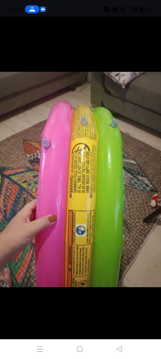 Çok Renkli Şişme Çocuk Havuzu - Görsel 2