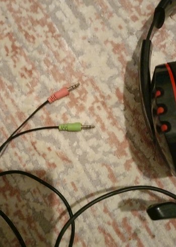 Renkli Kırmızı Mikrofonlu Kulaklık - Görsel 3