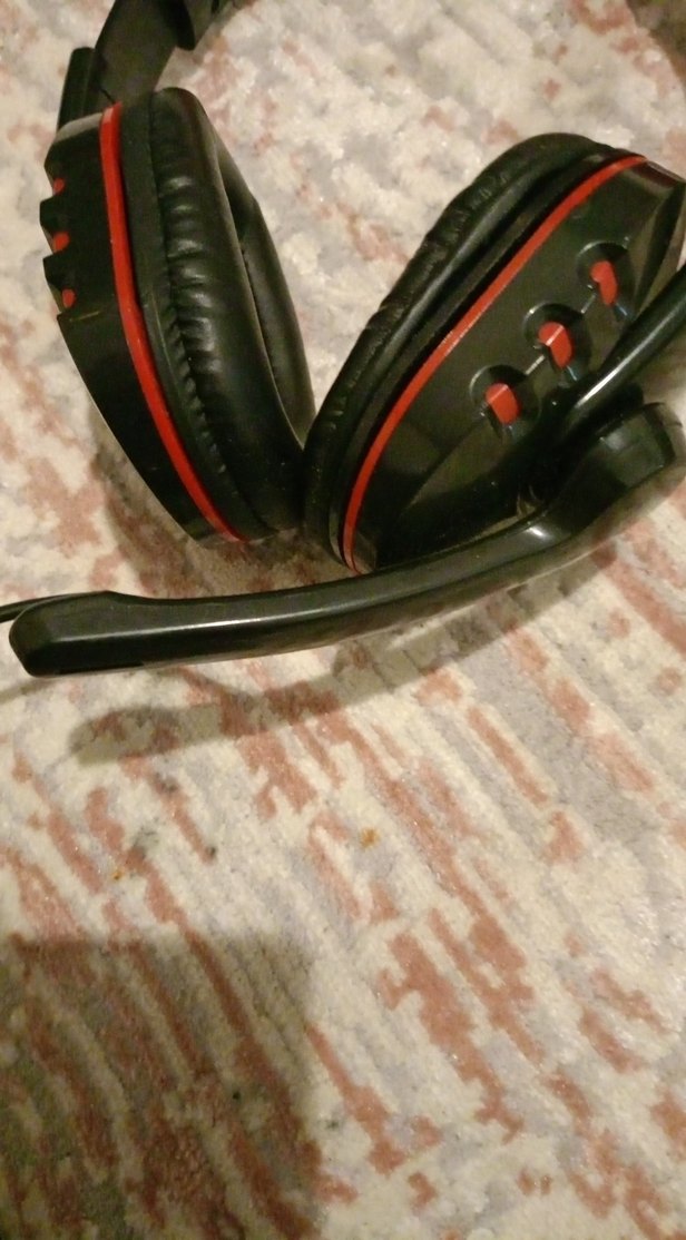 Renkli Kırmızı Mikrofonlu Kulaklık - Görsel 4