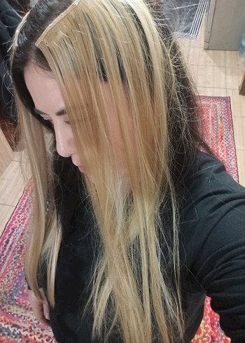 Bej Pilili Bohem Saç Aksesuarı - Görsel 10