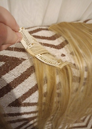 Bej Pilili Bohem Saç Aksesuarı - Görsel 7