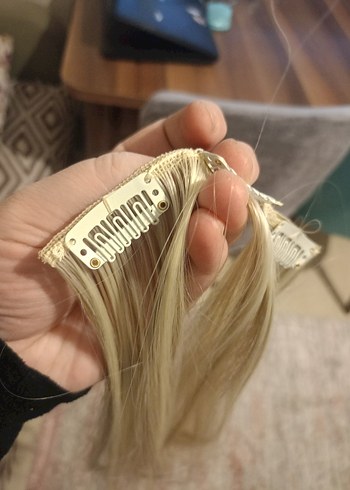 Bej Pilili Bohem Saç Aksesuarı - Görsel 5