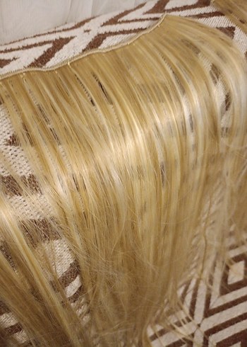 Bej Pilili Bohem Saç Aksesuarı - Görsel 2