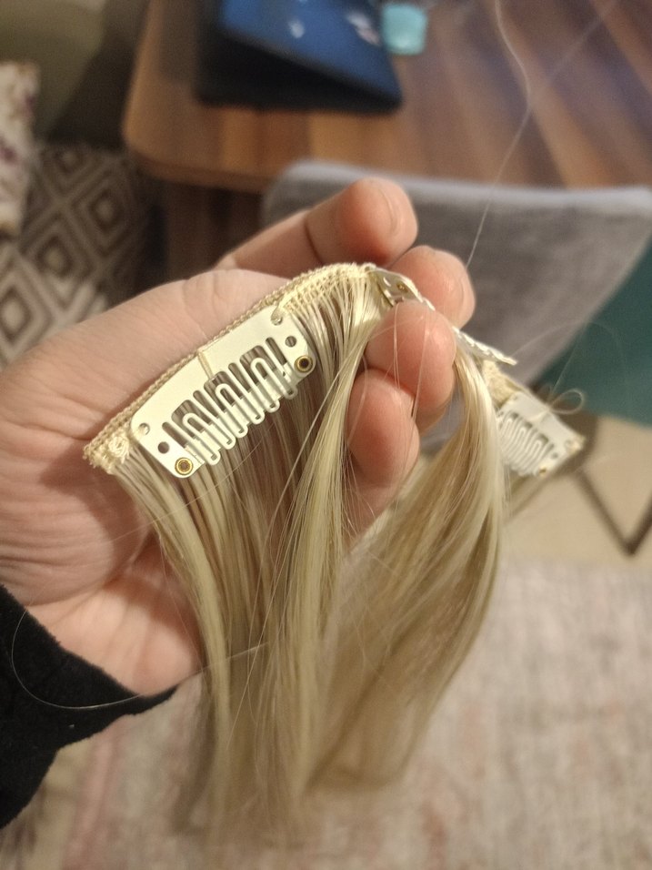 Bej Pilili Bohem Saç Aksesuarı - Görsel 5