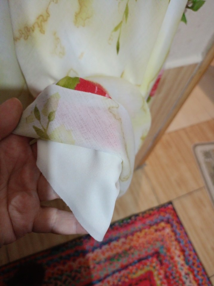 Pembe Çiçek Desenli Uzun Bohem etek - Görsel 4