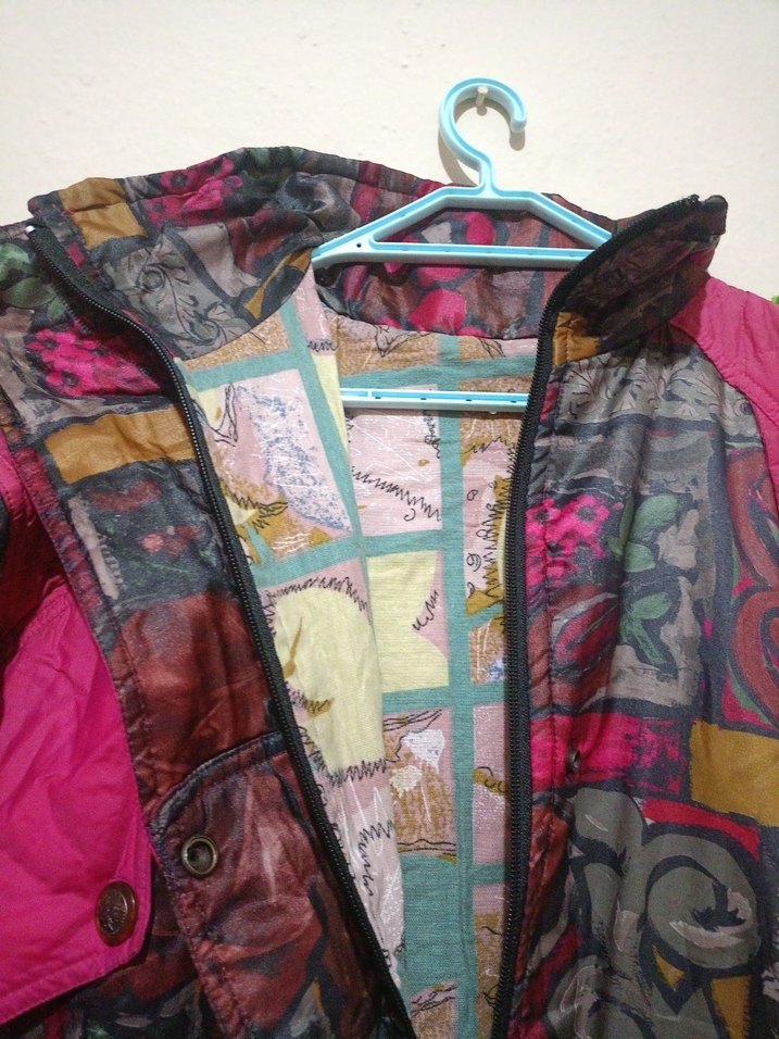 Renkli Desenli Kapüşonlu - Görsel 2