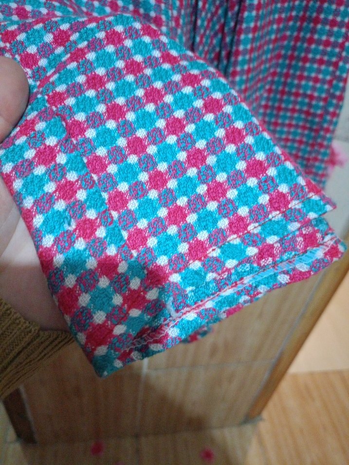 Bohem Renkli Uzun Salaş Elbise - Görsel 4