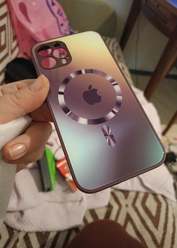 Parlak Mor Bohem Telefon Kılıfı - Görsel 4