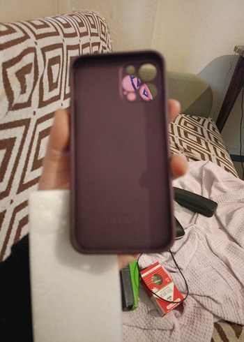 Parlak Mor Bohem Telefon Kılıfı - Görsel 3