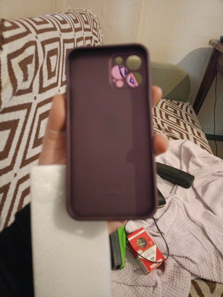 Parlak Mor Bohem Telefon Kılıfı - Görsel 3