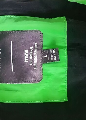 Mavi Mavi Marka Yeşil Şişme Mont