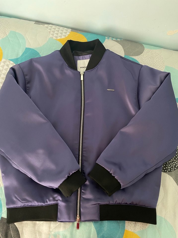 Mor Bomber Ceket - Görsel 2