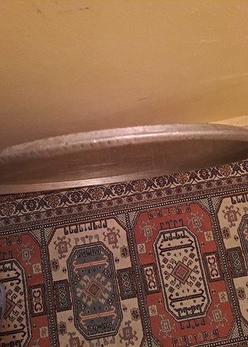 Bej Renk Yuvarlak Tepsi - Görsel 3