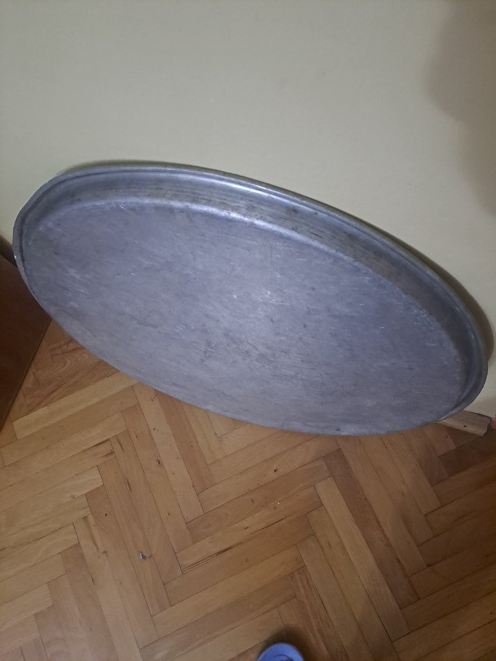 Gri Yuvarlak Tepsi - Görsel 3