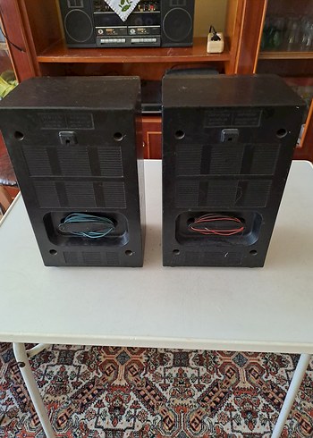 Siyah Dijital Hoparlör Çift - Görsel 5