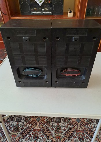 Siyah Dijital Hoparlör Çift - Görsel 2