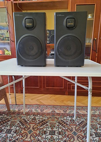 Siyah Dijital Hoparlör Çift - Görsel 8