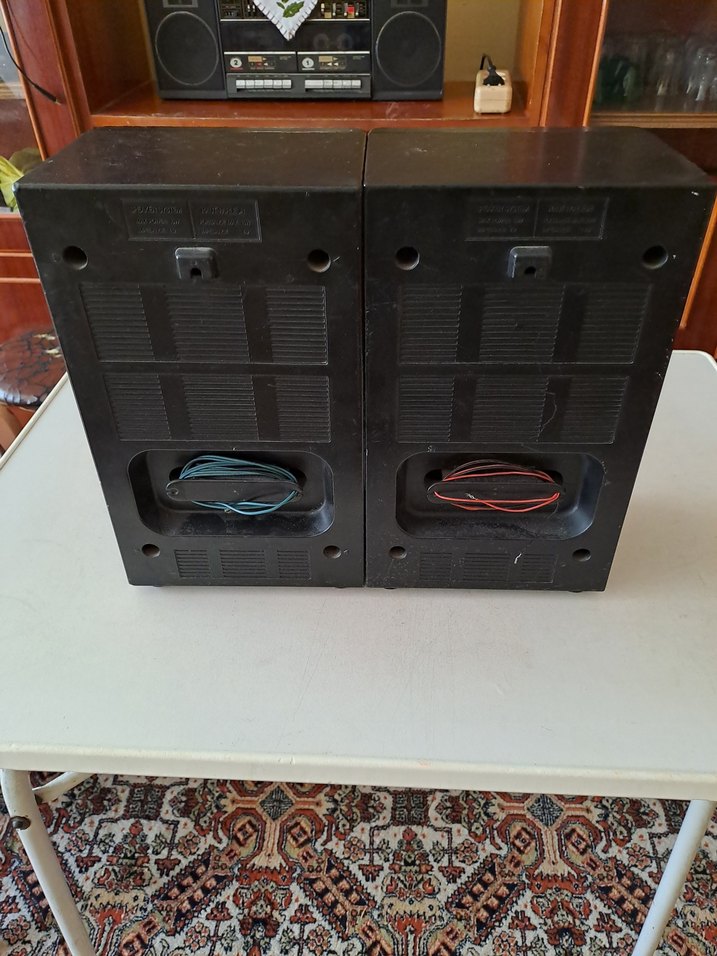 Siyah Dijital Hoparlör Çift - Görsel 2