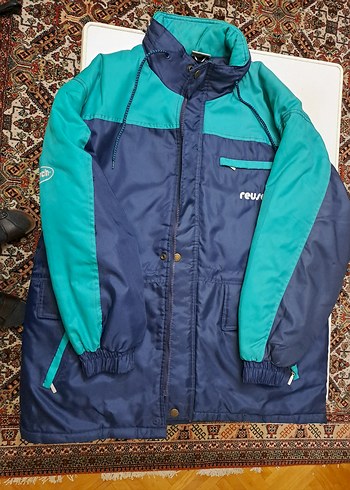 Düğmeli Lacivert-Yeşil Erkek Kayak Ceketi - Görsel 6