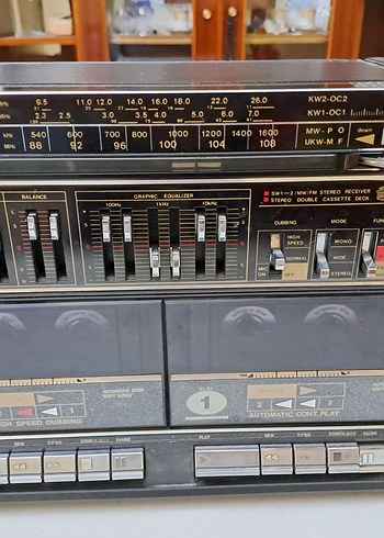 ÇIFT KASETÇALAR. KASETTEN KASETE YUKLEME SÜPER VE ANTIKA - Görsel 8